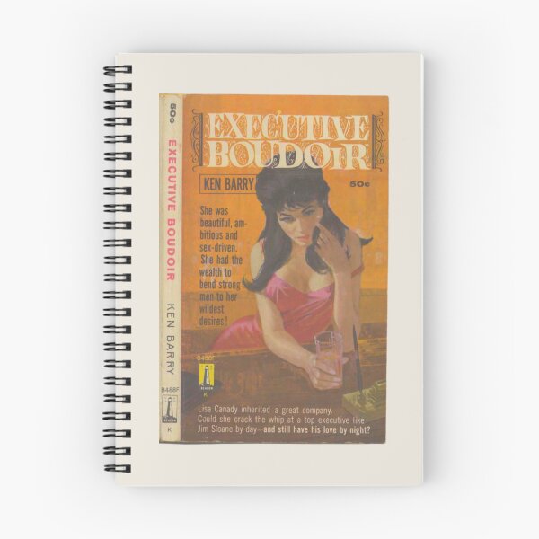 Item preview, Executive Boudoir Pulp Novel designed and sold by ThsModernWords.