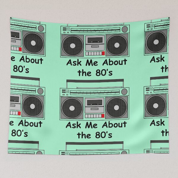 Item preview, Ask me about the 80's designed and sold by SerafinDesign.