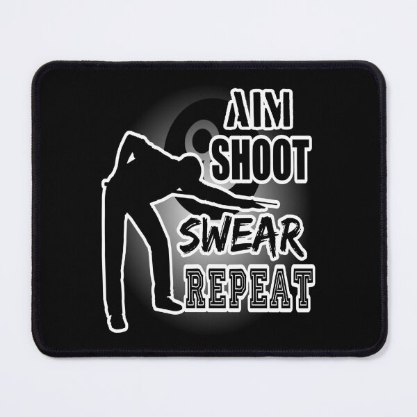 Item preview, Aim Shoot Swear Repeat designed and sold by printhappy4you.