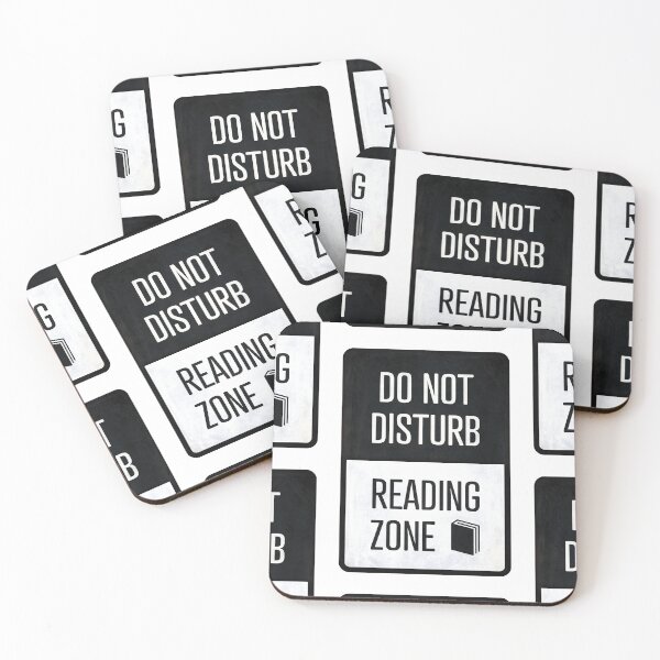 Item preview, Do not disturb, Reading zone - book lover christmas gift designed and sold by RedHillPrints.