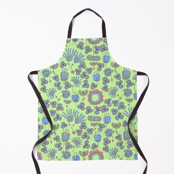 Item preview, Chartreuse Green Field Retro Abstract designed and sold by Hic21.