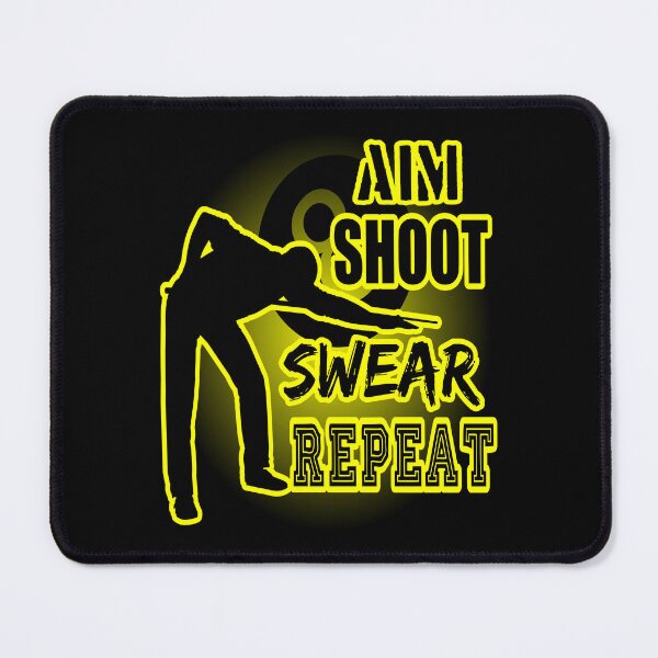 Item preview,  Aim Shoot Swear Repeat designed and sold by printhappy4you.