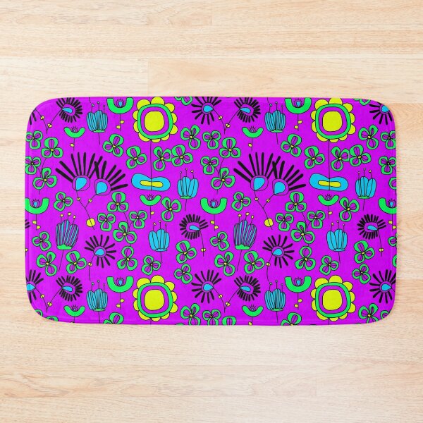 Item preview, Violet Flower Field designed and sold by Hic21.