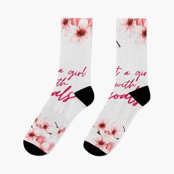Item preview, Just a girl with goals designed and sold by DesignAndTales.