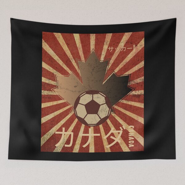 Item preview, Japanese Style-Team Canada-Canada Soccer Team-Canada Soccer Qatar 2022-CANMNT designed and sold by SighFly52.