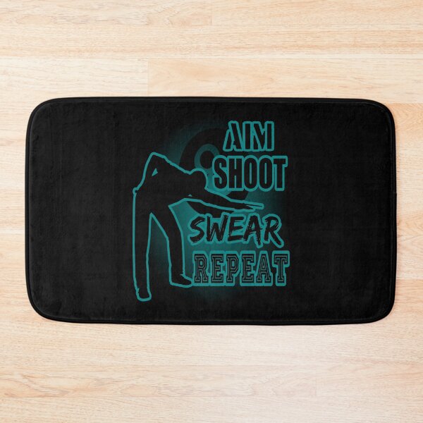 Item preview, Copy of Aim Shoot Swear Repeat designed and sold by printhappy4you.