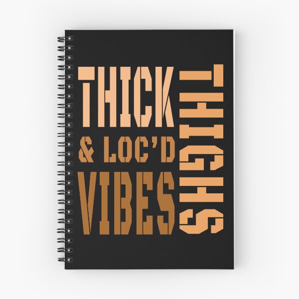 Item preview, Thick Thighs And Loc’d Vibes  designed and sold by ART-SOUF.