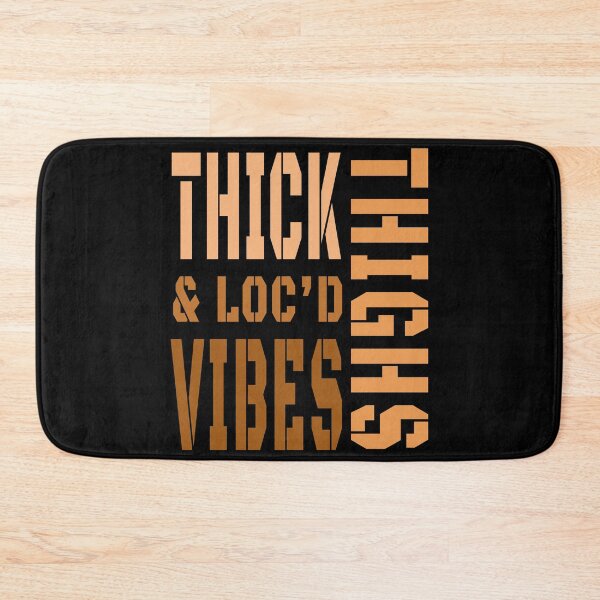 Item preview, Thick Thighs And Loc’d Vibes  designed and sold by ART-SOUF.