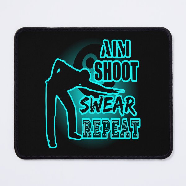 Item preview, Aim Shoot Swear Repeat designed and sold by printhappy4you.