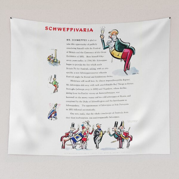 Item preview, Vintage Schweppes drinks advert, 1951 designed and sold by Random Railways.