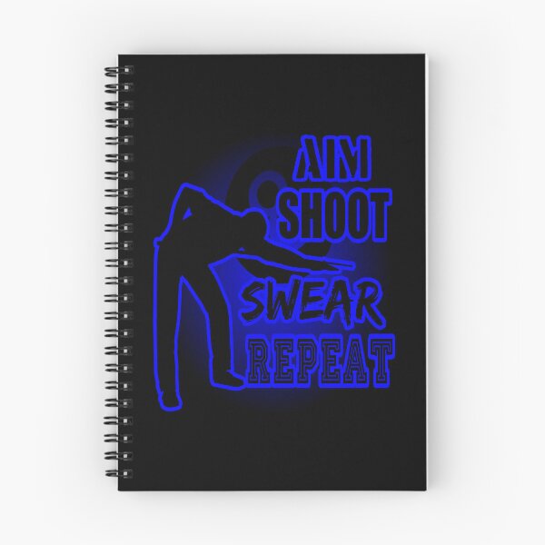 Item preview, Aim Shoot Swear Repeat designed and sold by printhappy4you.