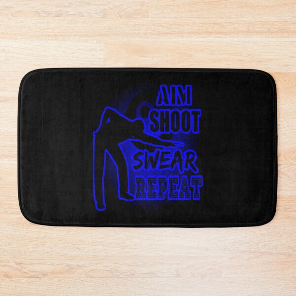 Item preview, Aim Shoot Swear Repeat designed and sold by printhappy4you.