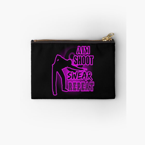 Item preview, Aim Shoot Swear Repeat designed and sold by printhappy4you.