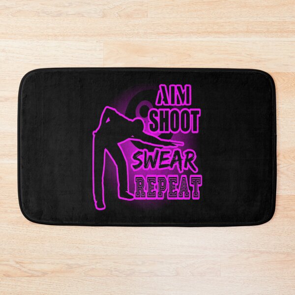 Item preview, Aim Shoot Swear Repeat designed and sold by printhappy4you.