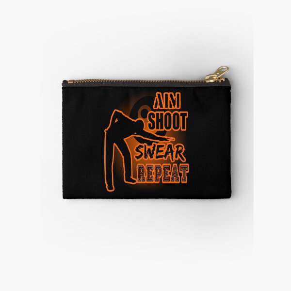 Item preview, Aim Shoot Swear Repeat designed and sold by printhappy4you.