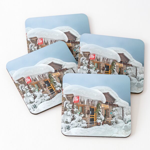 Item preview, Snowcapped tavern in Agrafa mountains designed and sold by Hercules Milas.