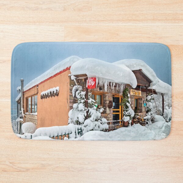 Item preview, Snowcapped tavern in Agrafa mountains designed and sold by Hercules Milas.