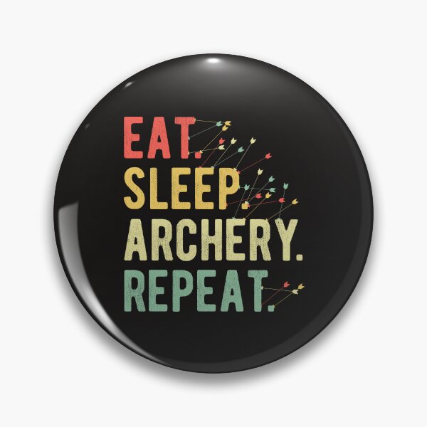 Item preview, Eat Sleep Archery Repeat designed and sold by SweetLog.