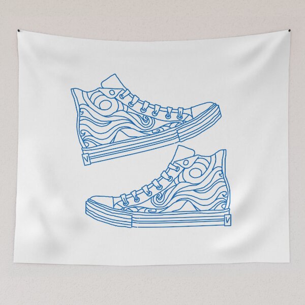 Item preview, Blue Sneakers designed and sold by AlexLab.