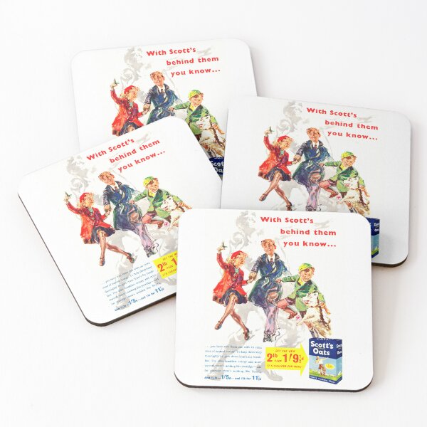 Item preview, Vintage Scotts porridge oats advert designed and sold by Random Railways.