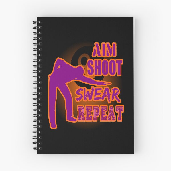 Item preview, Aim Shoot Swear Repeat designed and sold by printhappy4you.