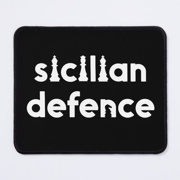 Item preview, Chess Words Sicilian Defence - Chess designed and sold by 10PercentTees.