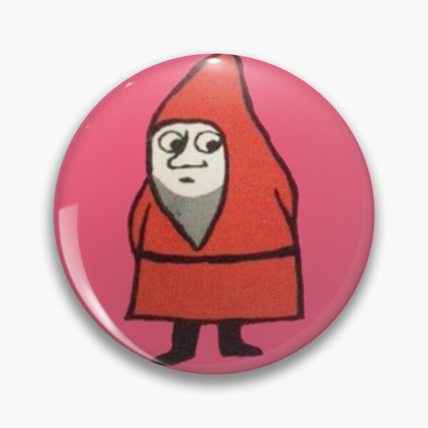 Item preview, Concerned Red Gnome Circle designed and sold by KathrynLmao.