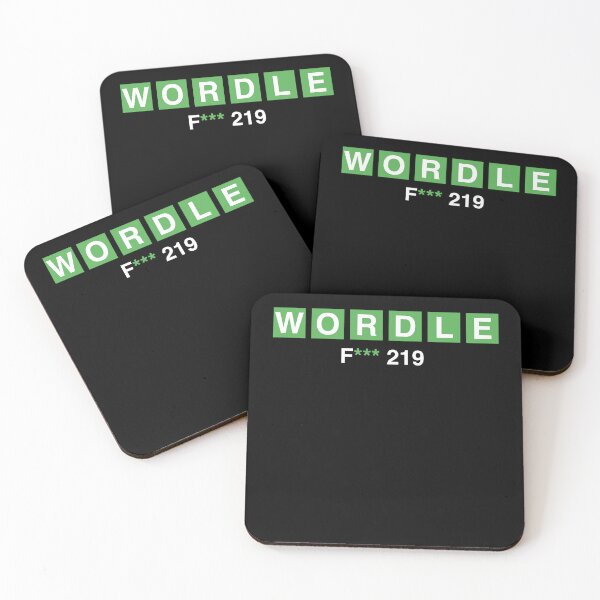 Item preview, WORDLE 219 - A Daily Word Game Online Puzzle Trending WORDLE Lover Design designed and sold by MarioShirtWorld.