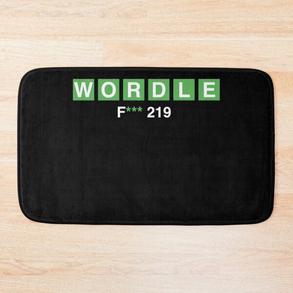 Item preview, WORDLE 219 - A Daily Word Game Online Puzzle Trending WORDLE Lover Design designed and sold by MarioShirtWorld.