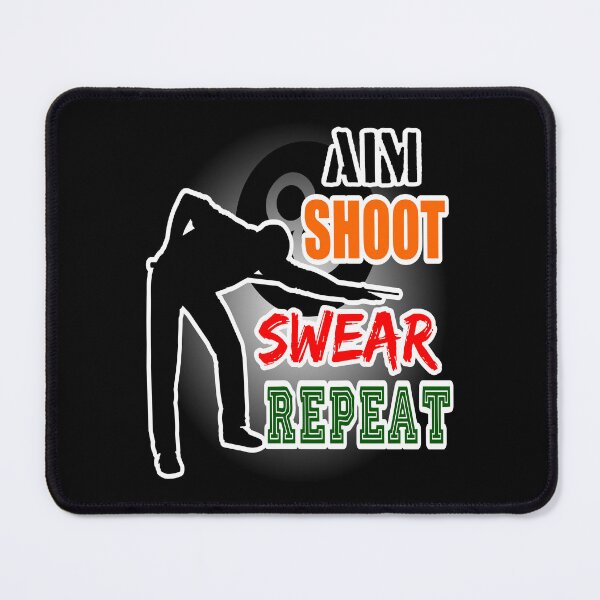 Item preview, Aim Shoot Swear Repeat designed and sold by printhappy4you.
