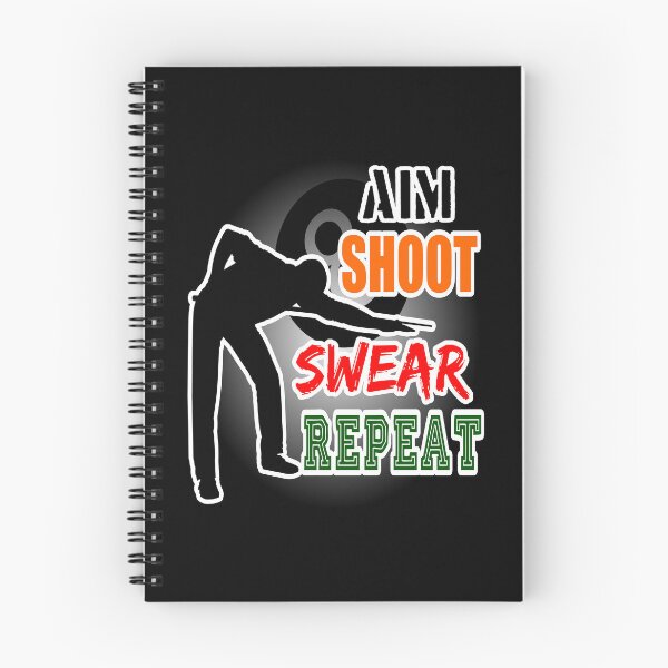 Item preview, Aim Shoot Swear Repeat designed and sold by printhappy4you.
