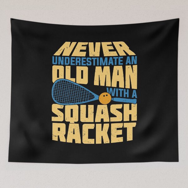 Item preview, Old Man Squash Player Gift designed and sold by Marcid95.