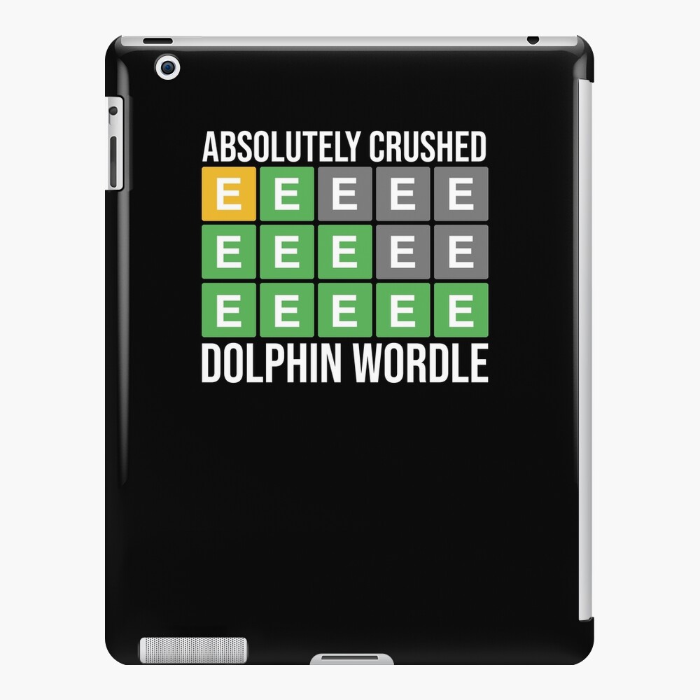 "Funny Dolphin WORDLE A Daily Word Game Online Puzzle Trending WORDLE