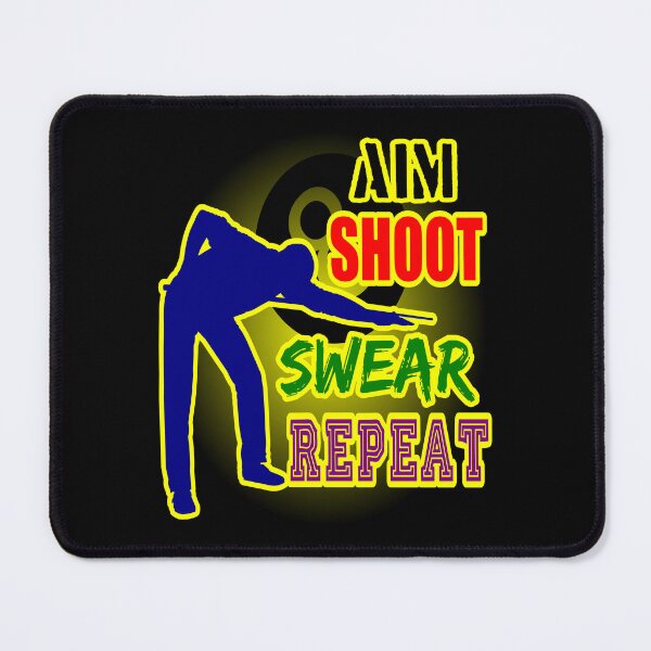 Item preview, Aim Shoot Swear Repeat designed and sold by printhappy4you.