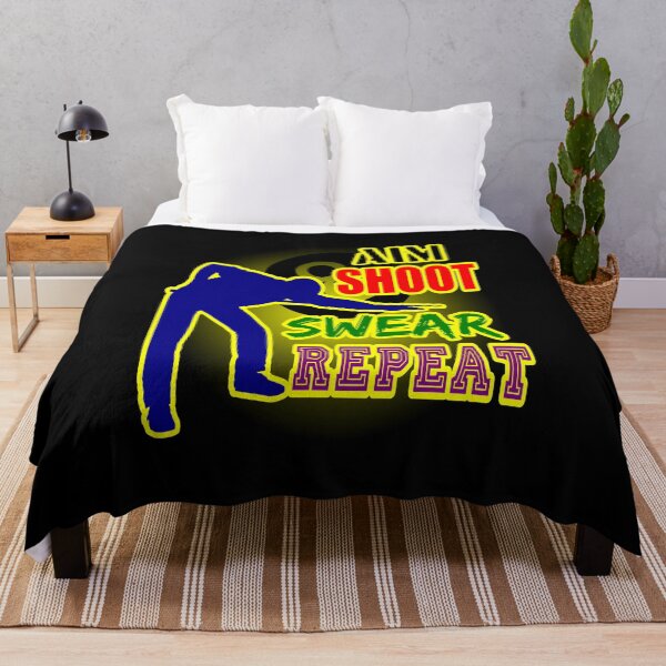 Item preview, Aim Shoot Swear Repeat designed and sold by printhappy4you.
