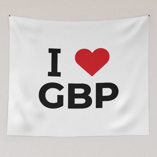 Item preview, I love GBP designed and sold by Moyanana.