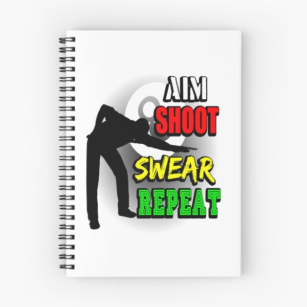 Item preview, Aim Shoot Swear Repeat designed and sold by printhappy4you.
