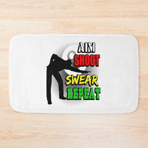 Item preview, Aim Shoot Swear Repeat designed and sold by printhappy4you.