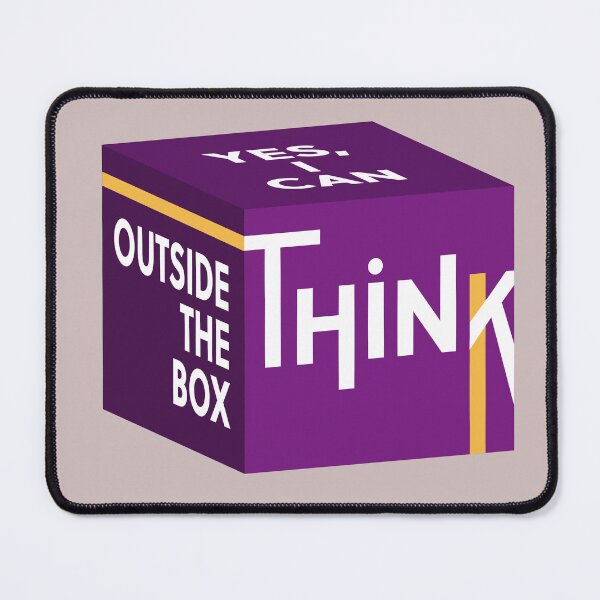Item preview, Think outside the box designed and sold by DesignItalic.