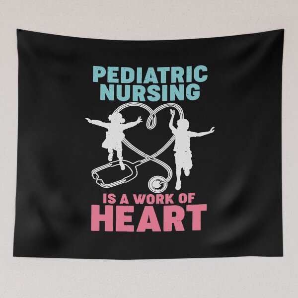 Item preview, Pediatric Nursing Is A Work Of Heart Nurse Gift designed and sold by Marcid95.