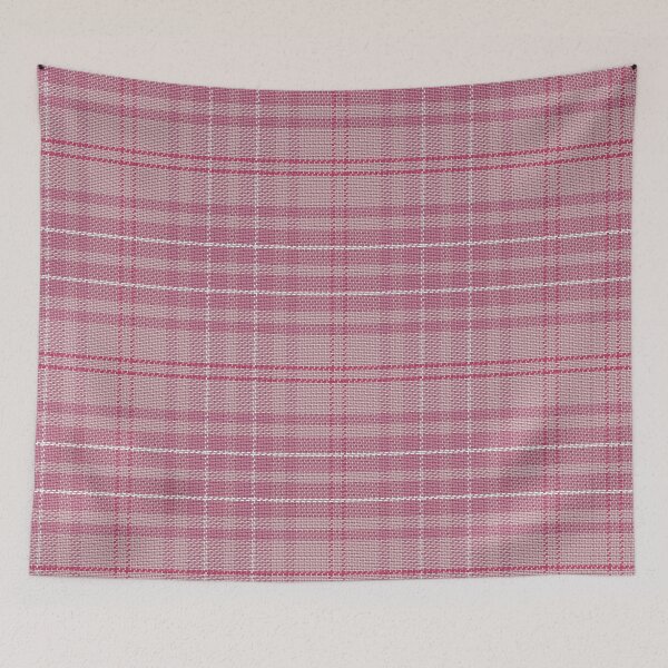 Item preview, Rose Pink Classic Lumberjack Pattern designed and sold by SoccaTamam.