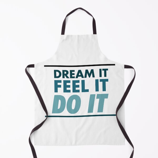 Item preview, Motivational / inspirational quote - How to achieve goals - dream it, feel it, do it - 11 designed and sold by AlfabetDesign.