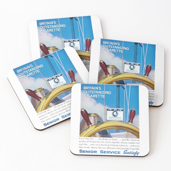 Item preview, Vintage Senior Service Cigarette advert designed and sold by Random Railways.