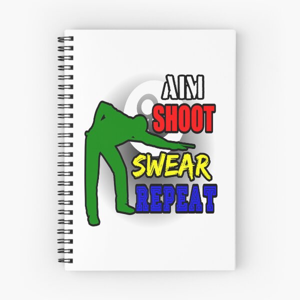 Item preview, Aim Shoot Swear Repeat designed and sold by printhappy4you.