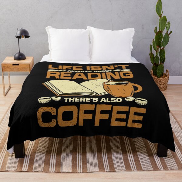 Item preview, Life Isn't Always About Reading Book Coffee Lover designed and sold by Marcid95.
