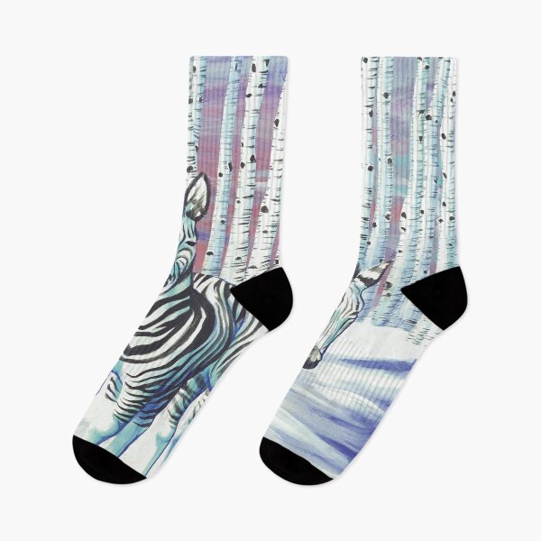 Item preview, Zebras in the Snow designed and sold by gnarlyBones.