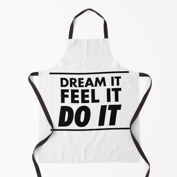 Item preview, Motivational / inspirational quote - How to achieve goals - dream it, feel it, do it - 10 designed and sold by AlfabetDesign.