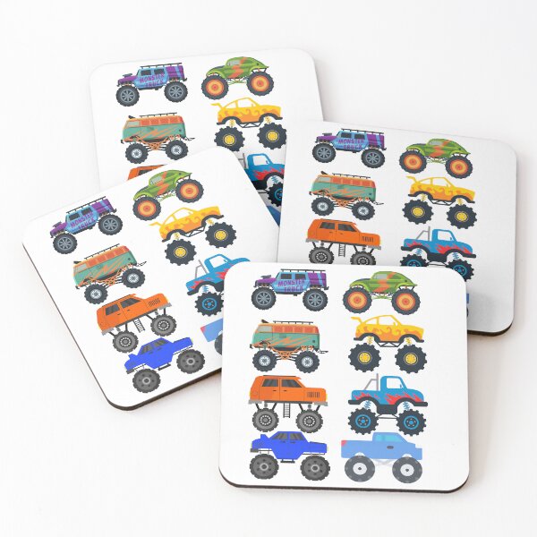 Item preview, Monster trucks designed and sold by Hinny8.