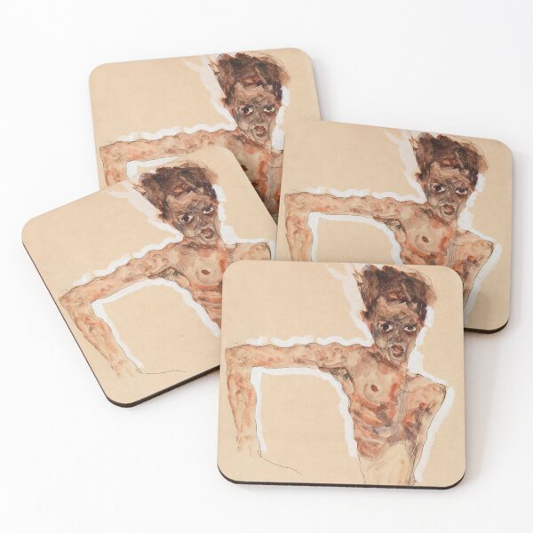 Item preview, Egon Schiele - Self-portrait designed and sold by TikaK.