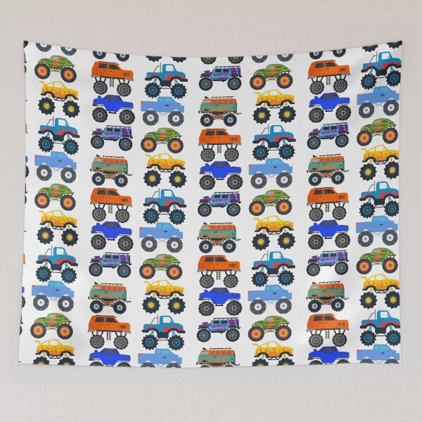 Item preview, Monster trucks designed and sold by Hinny8.
